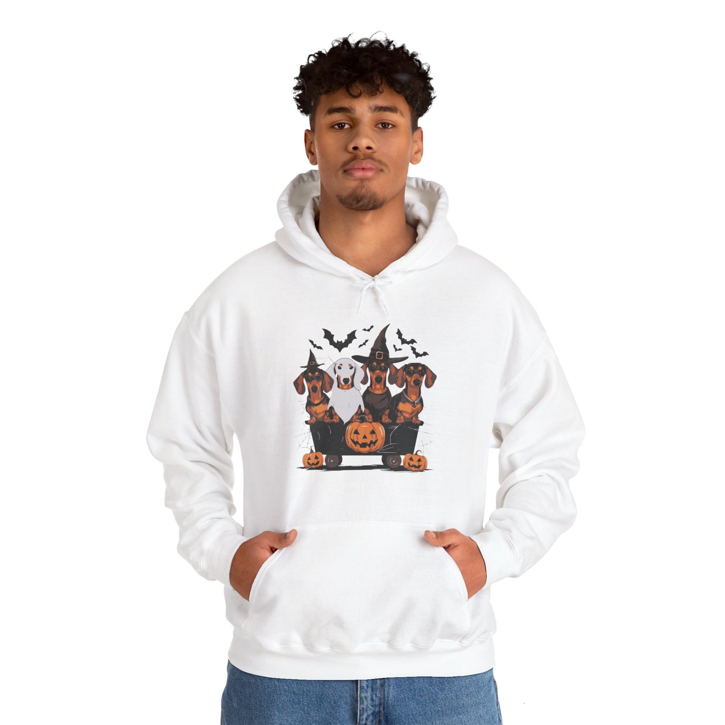 Halloween Dachshund Unisex Hoodie