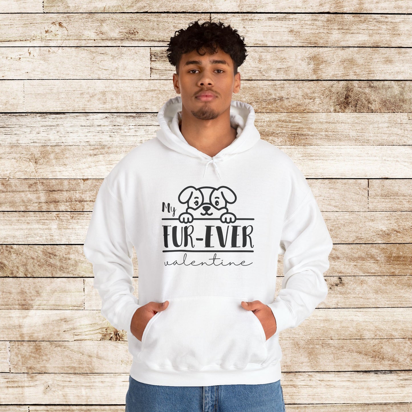 "My Fur-Ever Valentine" Hoodie