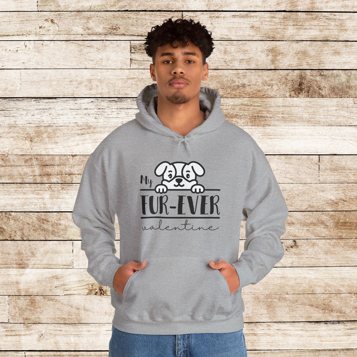 "My Fur-Ever Valentine" Hoodie