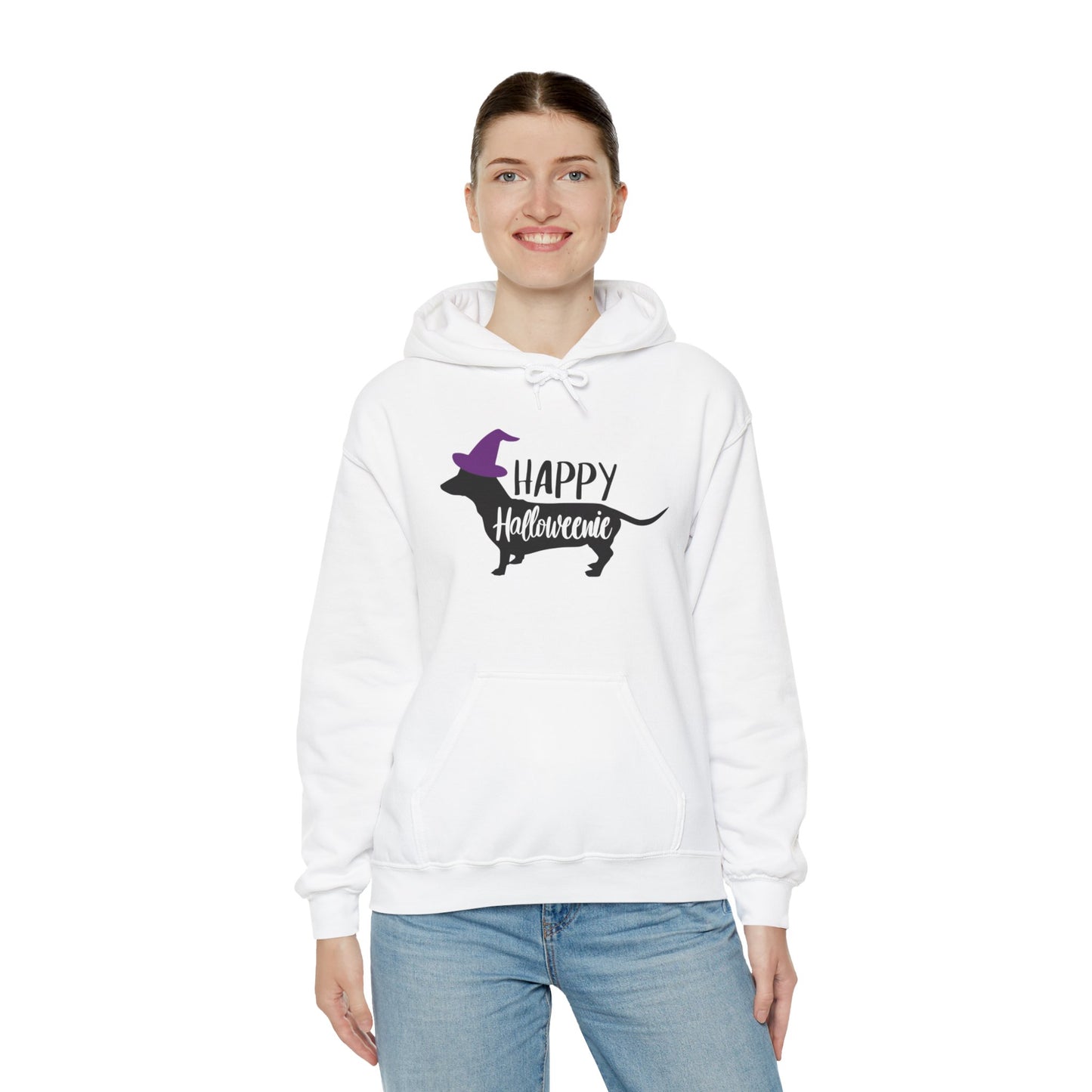 Happy Halloweenie Hooded Sweatshirt