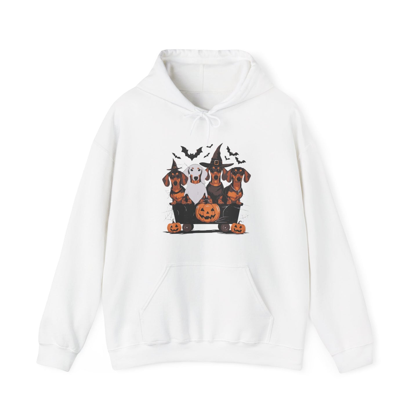 Dachshund Halloweenie Hooded Sweatshirt