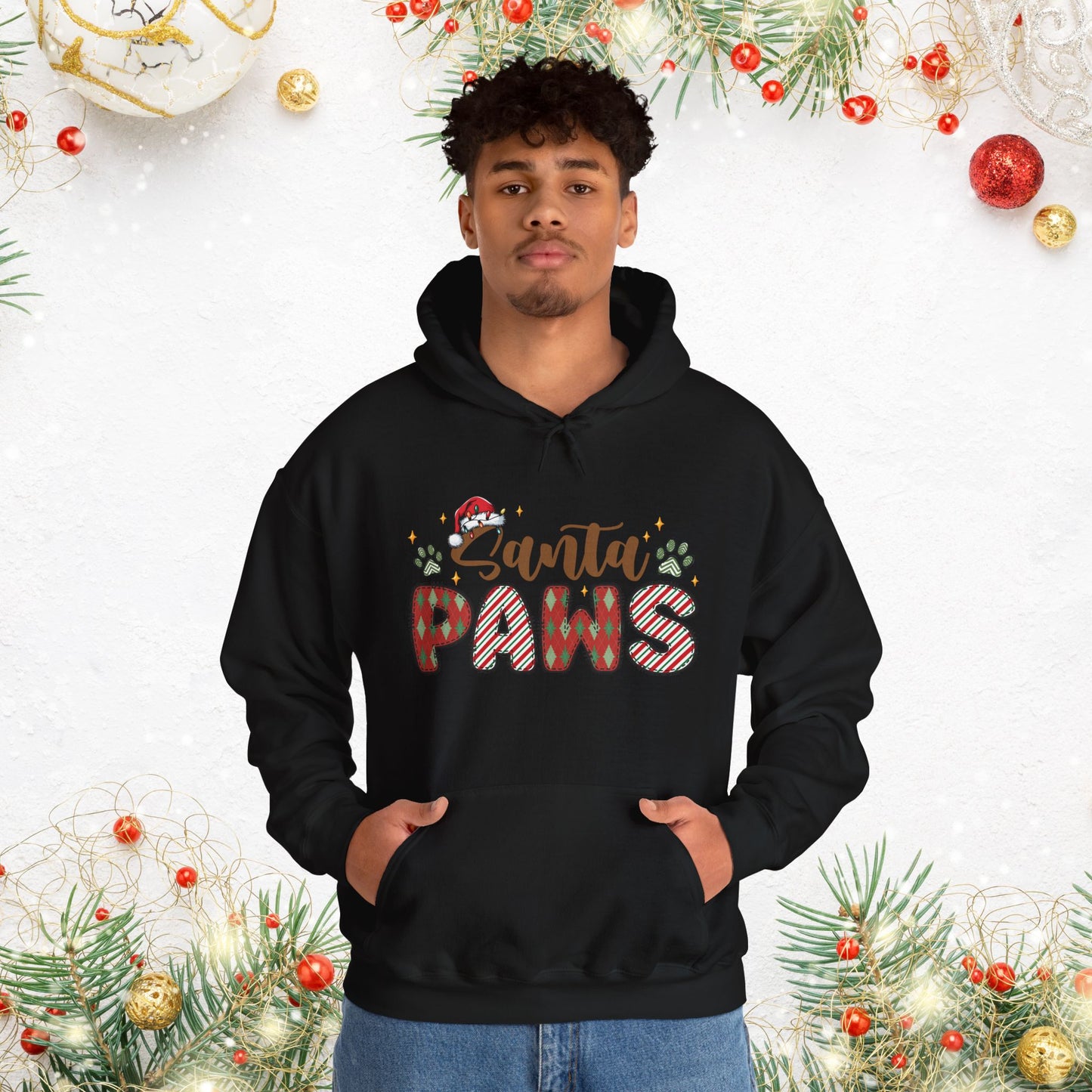 Santa Paws Christmas Hoodie