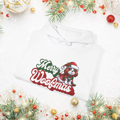 Merry Woofmas Holiday Dog Hoodie