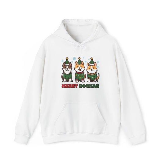 Merry Woofmas Holiday Dog Hoodie