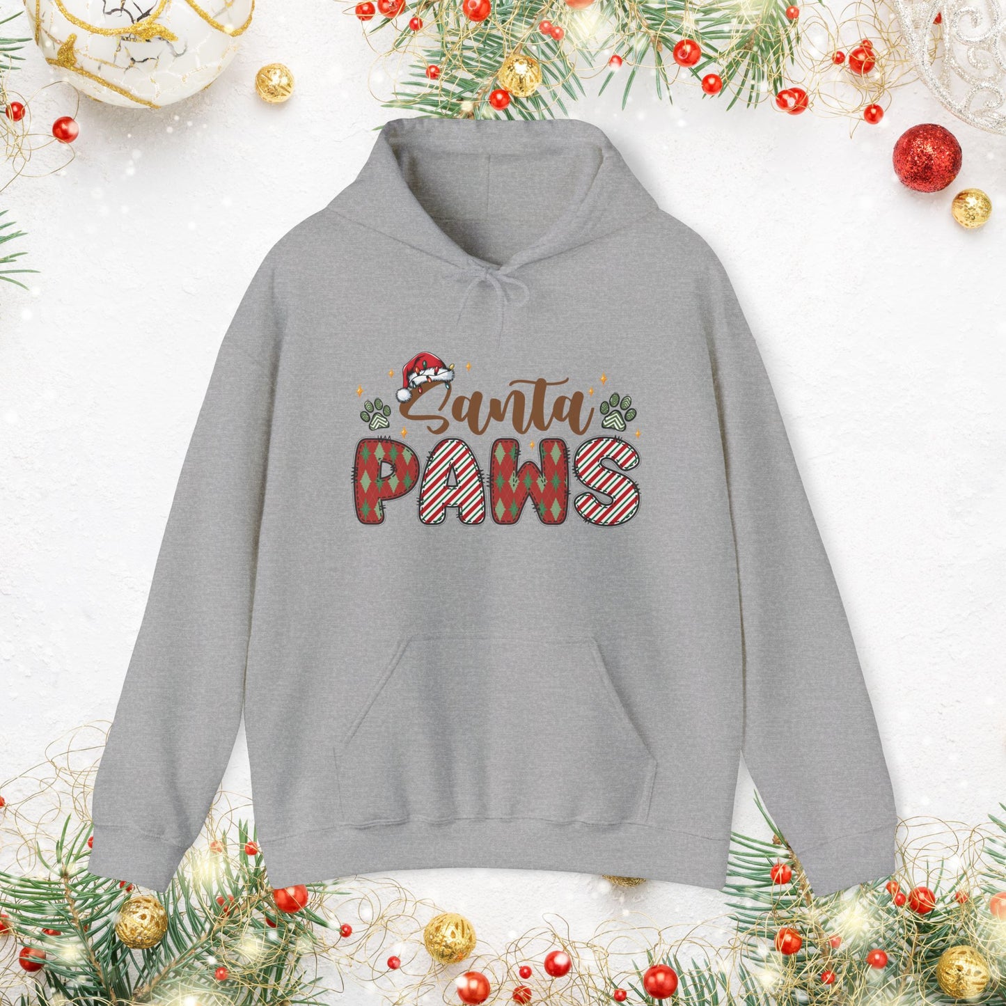 Santa Paws Christmas Hoodie