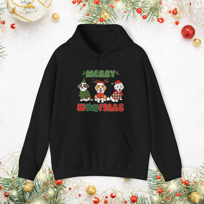 Merry Woofmas Holiday Dog Hoodie