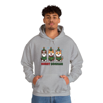 Merry Woofmas Holiday Dog Hoodie