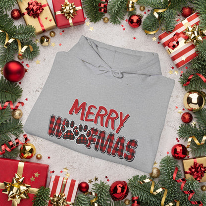 Merry Woofmas Holiday Dog Hoodie