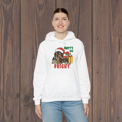 Merry Woofmas Holiday Dog Hoodie