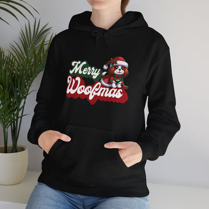 Merry Woofmas Holiday Dog Hoodie