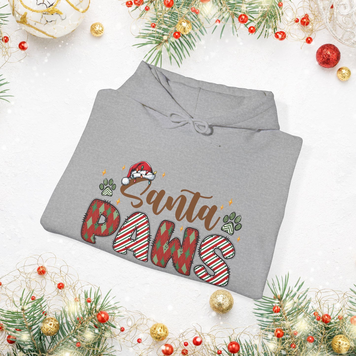 Santa Paws Christmas Hoodie