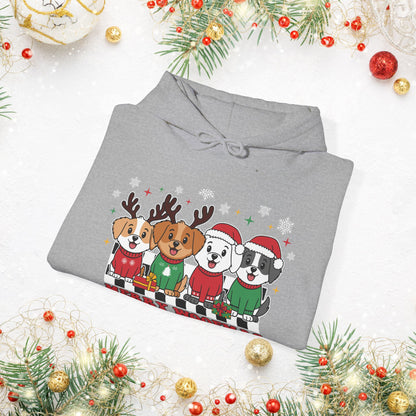 Merry Woofmas Holiday Dog Hoodie