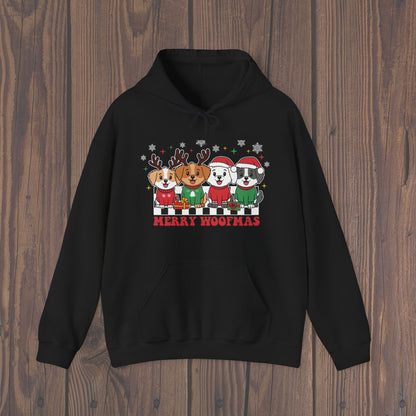 Merry Woofmas Holiday Dog Hoodie