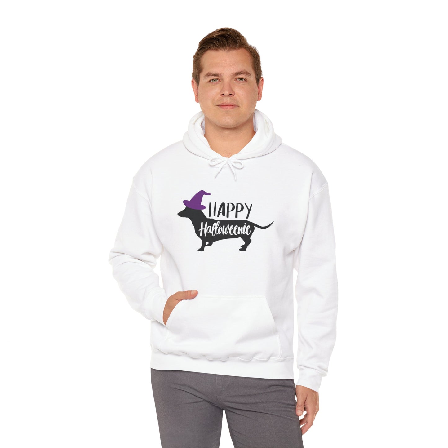 Happy Halloweenie Hooded Sweatshirt