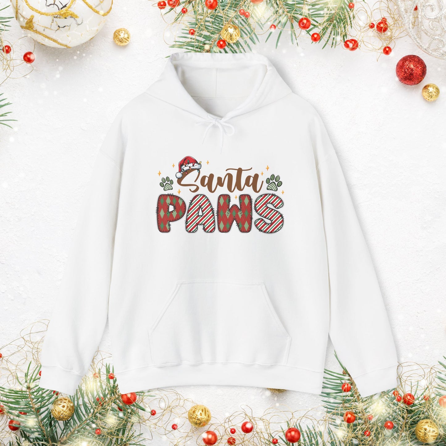 Santa Paws Christmas Hoodie