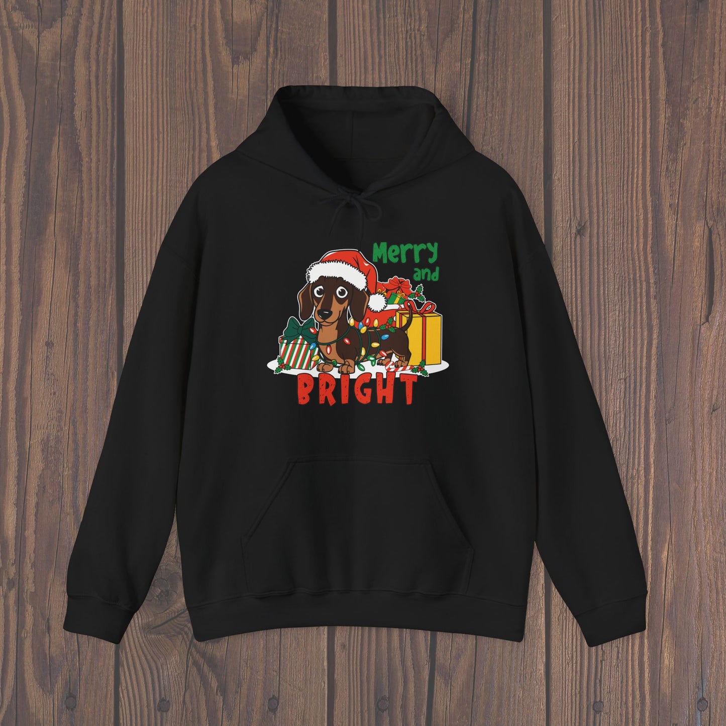 Merry Woofmas Holiday Dog Hoodie