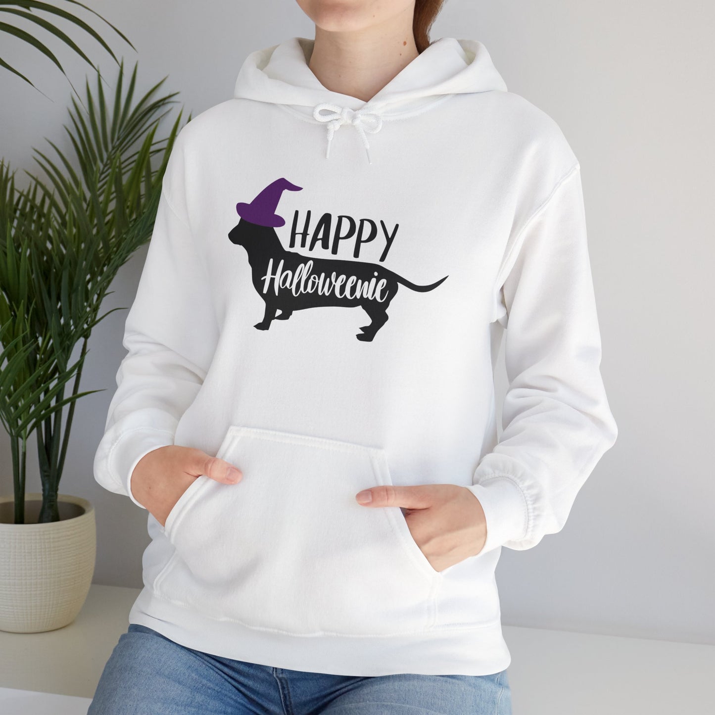 Happy Halloweenie Hooded Sweatshirt