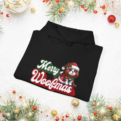 Merry Woofmas Holiday Dog Hoodie