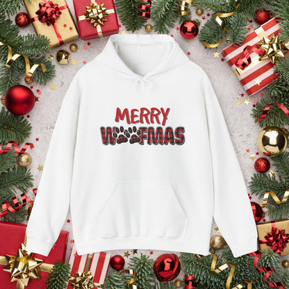 Merry Woofmas Holiday Dog Hoodie