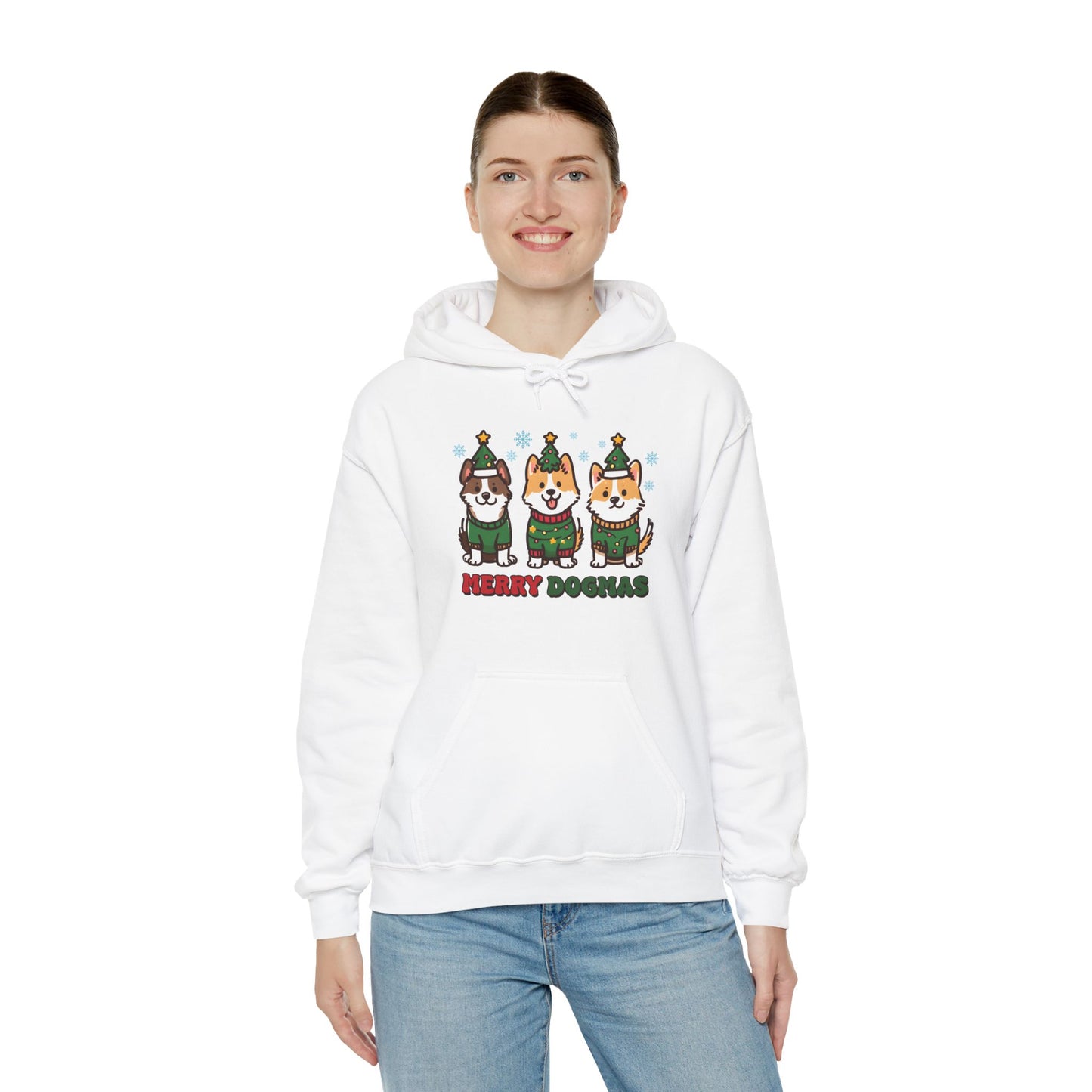 Merry Woofmas Holiday Dog Hoodie