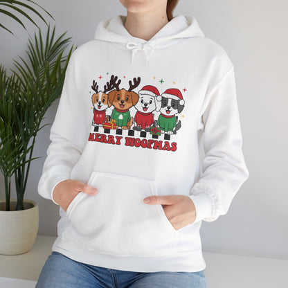 Merry Woofmas Holiday Dog Hoodie