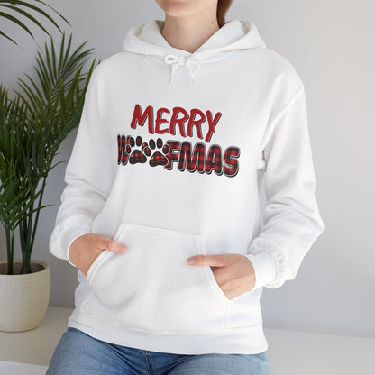 Merry Woofmas Holiday Dog Hoodie