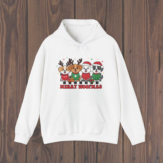 Merry Woofmas Holiday Dog Hoodie