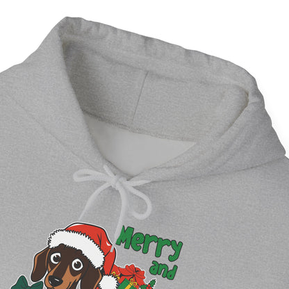 Merry Woofmas Holiday Dog Hoodie