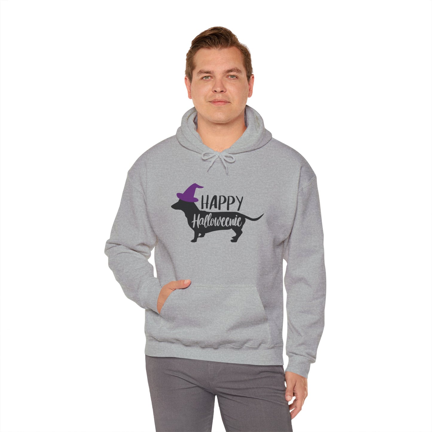 Happy Halloweenie Hooded Sweatshirt