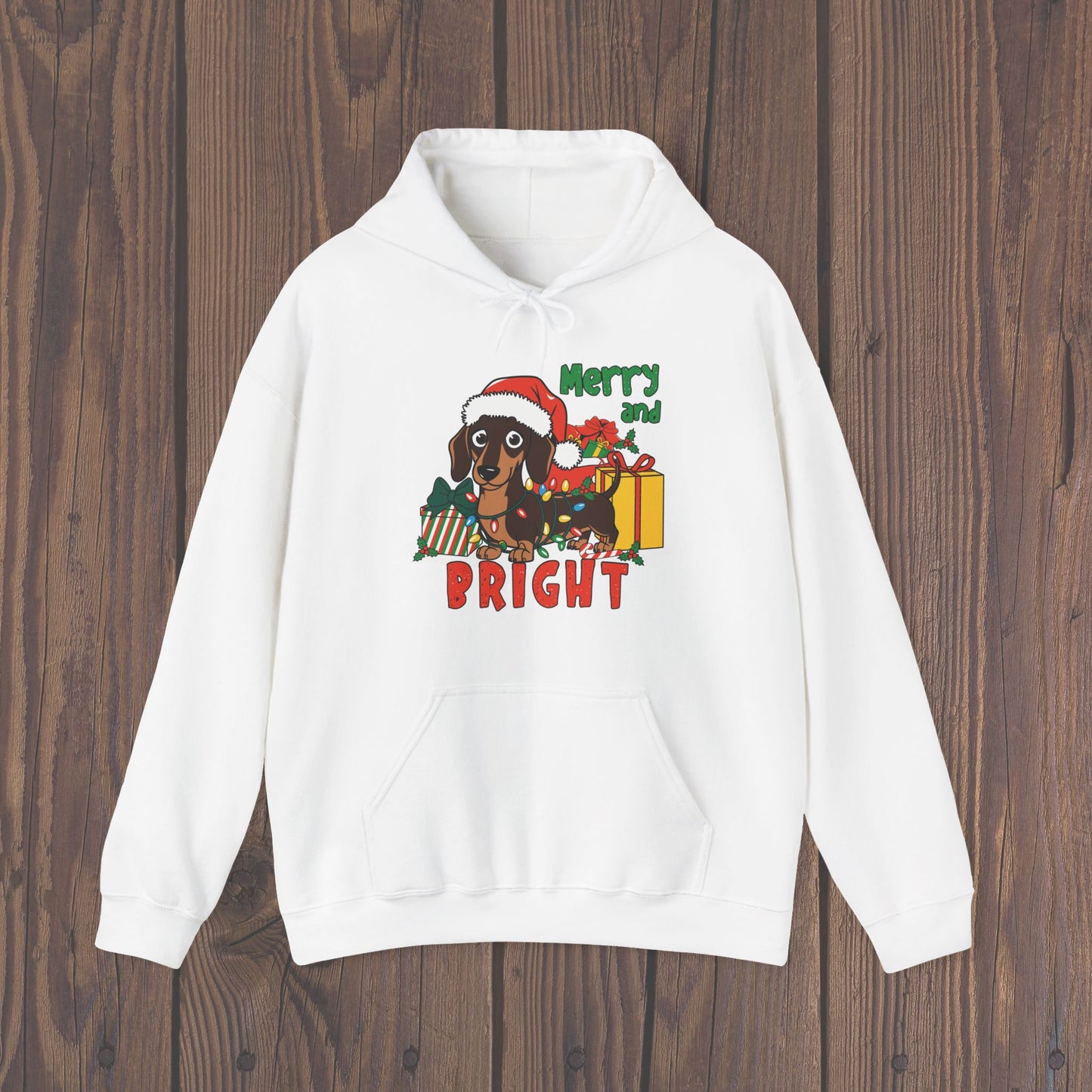 Merry Woofmas Holiday Dog Hoodie