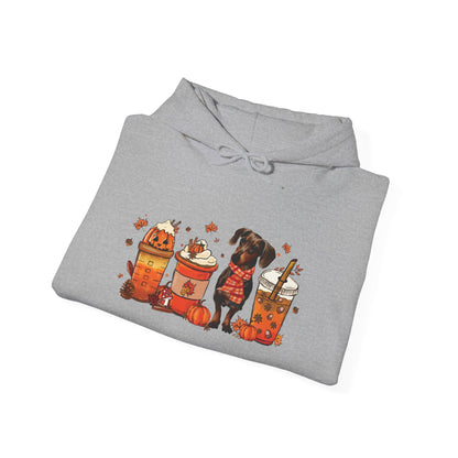 Halloween Dachshund Hooded Sweatshirt