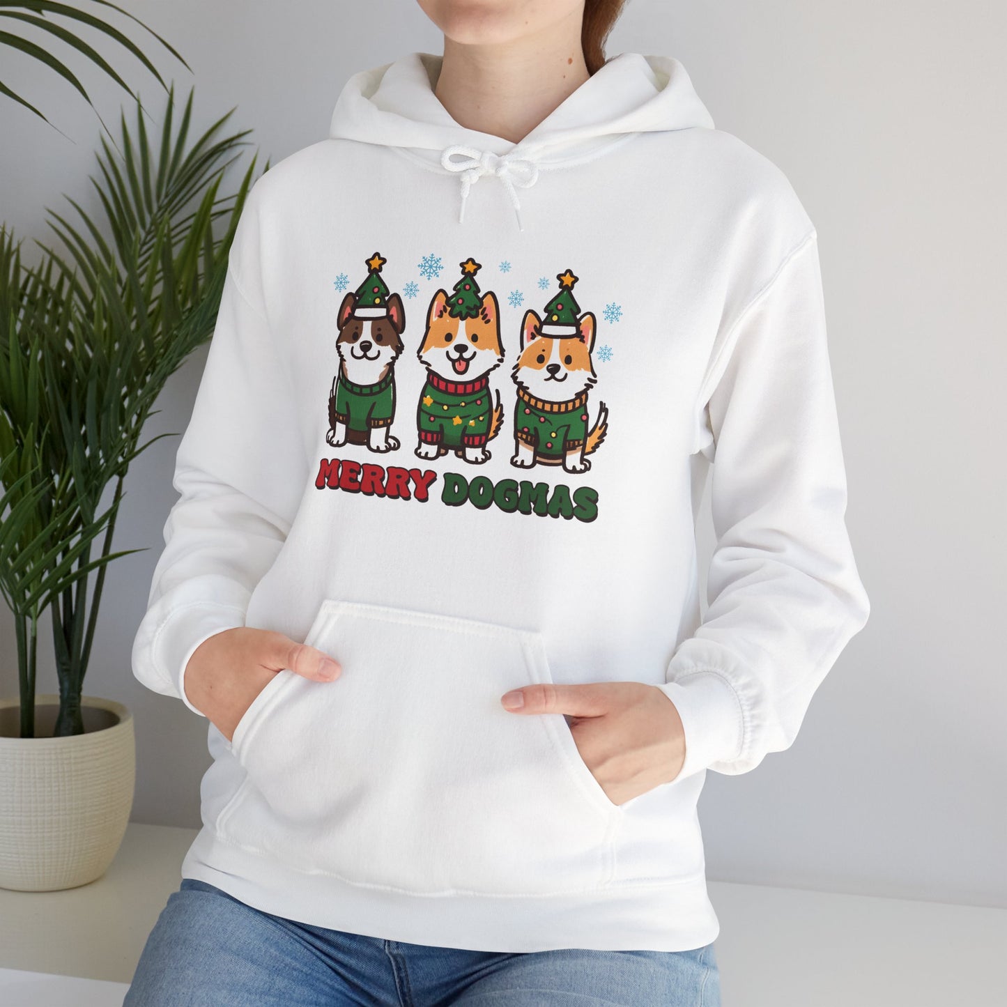 Merry Woofmas Holiday Dog Hoodie