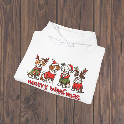 Merry Woofmas Holiday Dog Hoodie