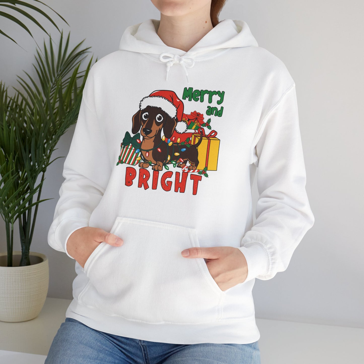 Merry Woofmas Holiday Dog Hoodie